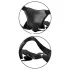King Cock Elite Comfy - strap-on dildo met harnas - donker huidskleur