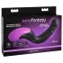Anal Fantasy - pulserende prostaatvibrator (zwart)