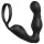 Anal Fantasy Elite - prostaatvibrator met penisring (zwart)