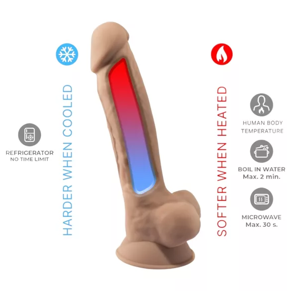 Body Dock - G-punt dildo met harnas - siliconen - 7 inch - opzetbaar