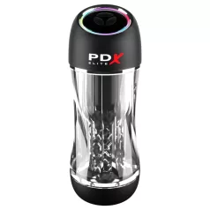 PDX ViewTube Pro - zuigende-vibrerende masturbator (zwart)