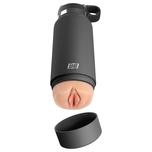 Stiekem Genot Flashflacon - Zwarte Fleshlight