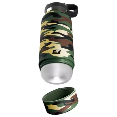   PDX - Fap Flask Happy Camper - masturbator in een veldfles (groen-zwart)