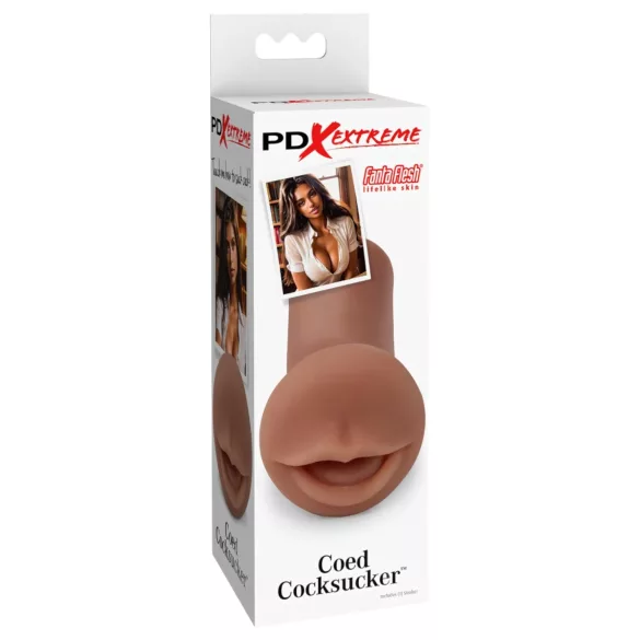 Pipedream Coed Cocksucker - mondmasturbator - realistisch - huidkleurig