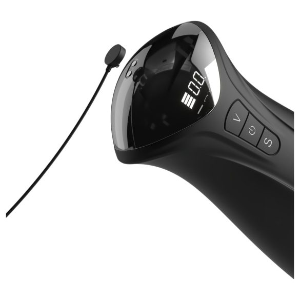 PDX Elite - automatische masturbator met zuig- en trilfunctie - zwart