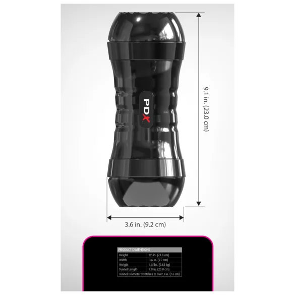 PDX Extreme - masturbator - realistische vagina - XXL naturel