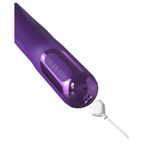 Fantasy For Her - 2-in-1 stotende vibrator en clitorisstimulator (paars)