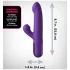 Fantasy For Her - 2-in-1 stotende vibrator en clitorisstimulator (paars)