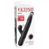 Fetish - 3-motorige stootvibrator (zwart)