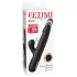 Fetish - 3‑motorige stotende vibrator (zwart)