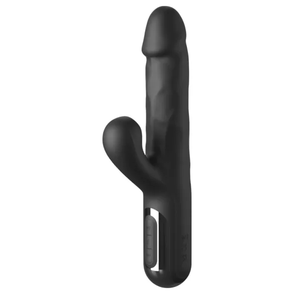 Fetish - 3‑motorige stotende vibrator (zwart)