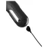 Fetish - 3‑motorige stotende vibrator (zwart)