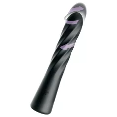   Anal Fantasy Twist Ecstasy - roterende-stotende anale vibrator (zwart)