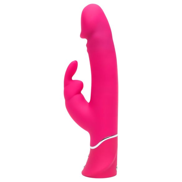 Happyrabbit Dual Density - waterdichte clitorisstimulator vibrator (roze)