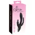 SMILE Triple - vibrator met 3 armen - oplaadbaar en waterdicht - zwart