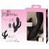 SMILE Triple - vibrator met 3 armen - oplaadbaar en waterdicht - zwart