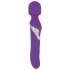 Javida Wand & Pearl - 2-in-1 wand vibrator - paars