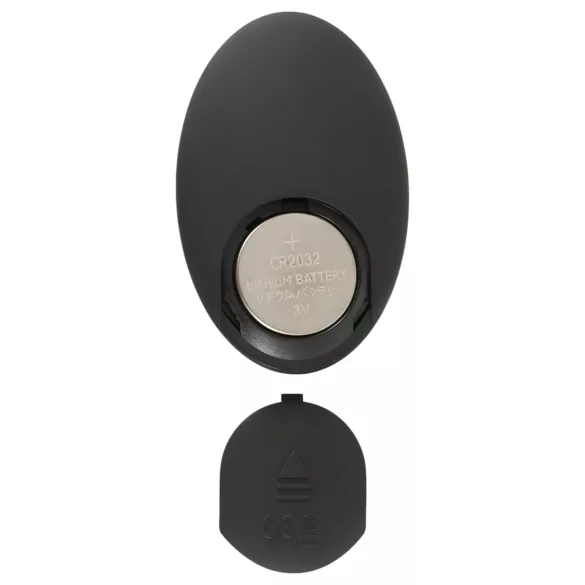 ANOS - anaal vibrator met roterende kralen - zwart