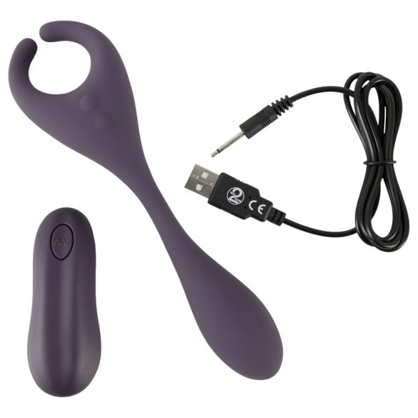 Couples Choice - vibrator voor koppels - 2 motoren, draadloos, oplaadbaar
