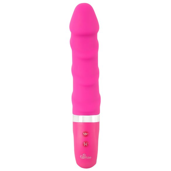 SMILE Soft - oplaadbare, verwarmende vibrator (roze)