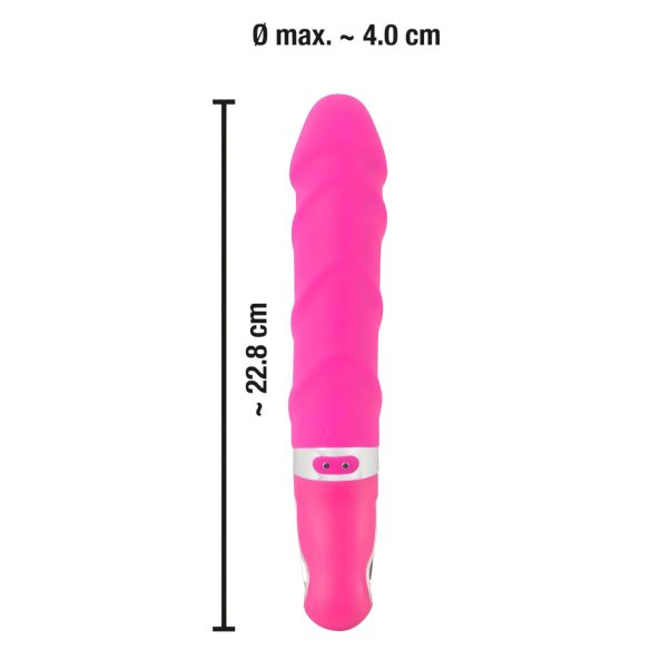 SMILE Soft - oplaadbare, verwarmende vibrator (roze)