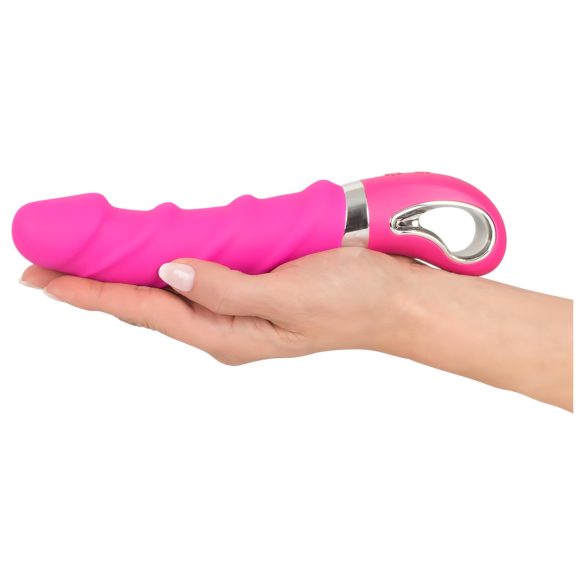 SMILE Soft - oplaadbare, verwarmende vibrator (roze)