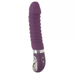   SMILE Soft - vibrator - oplaadbaar, verwarmend - siliconen, paars
