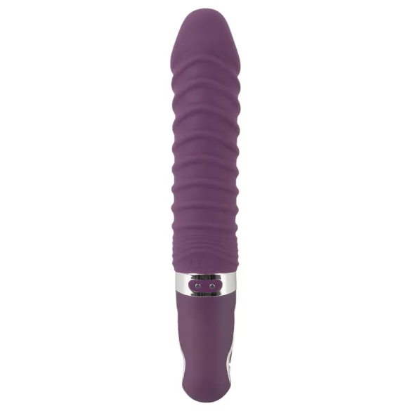 SMILE Soft - vibrator - oplaadbaar, verwarmend - siliconen, paars