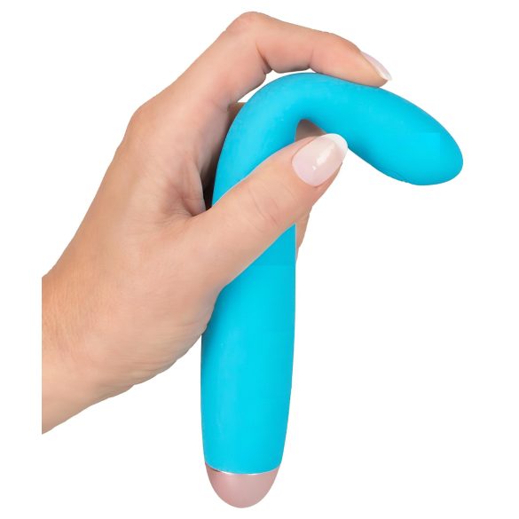 Cuties Mini - oplaadbare, waterdichte G-spot vibrator (turquoise)