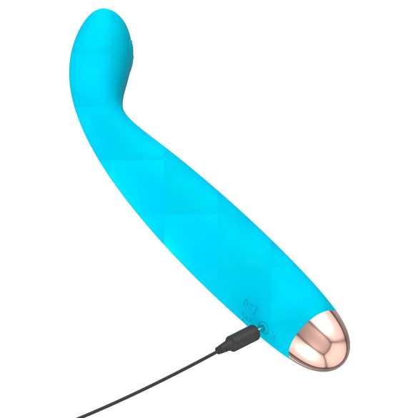 Cuties Mini - oplaadbare, waterdichte G-spot vibrator (turquoise)