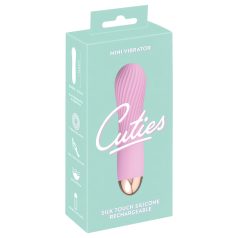Cuties Mini - oplaadbare waterdichte spiraal vibrator - roze