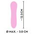 Cuties Mini - oplaadbare waterdichte spiraal vibrator - roze