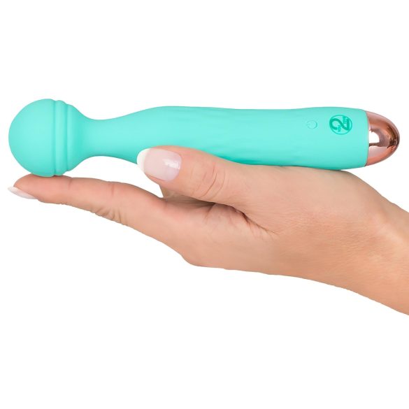 Cuties Mini Wand - oplaadbare, waterdichte massagetrilstaaf (groen)