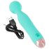 Cuties Mini Wand - oplaadbare, waterdichte massagetrilstaaf (groen)