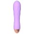 Cuties Mini - oplaadbare, waterdichte rooster vibrator (paars)