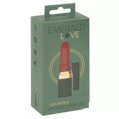 Emerald Love - oplaadbare waterproof mini vibrator - rood