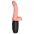 King Cock Plus 6,5 - dildo met ballen en vibratie - huidkleur
