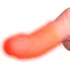 King Cock Plus 6,5 - dildo met ballen en vibratie - huidkleur