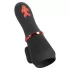Rebel - penistop vibrator met 2 motoren - oplaadbaar - zwart