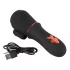 Rebel - penistop vibrator met 2 motoren - oplaadbaar - zwart