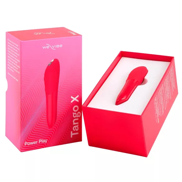 We-Vibe Tango X - oplaadbare waterdichte minivibrator - koraal