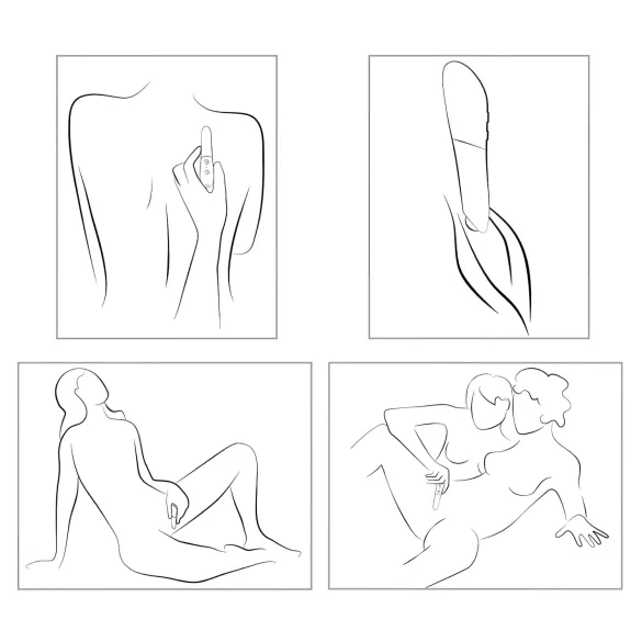 We-Vibe Tango X - oplaadbare waterdichte minivibrator - koraal