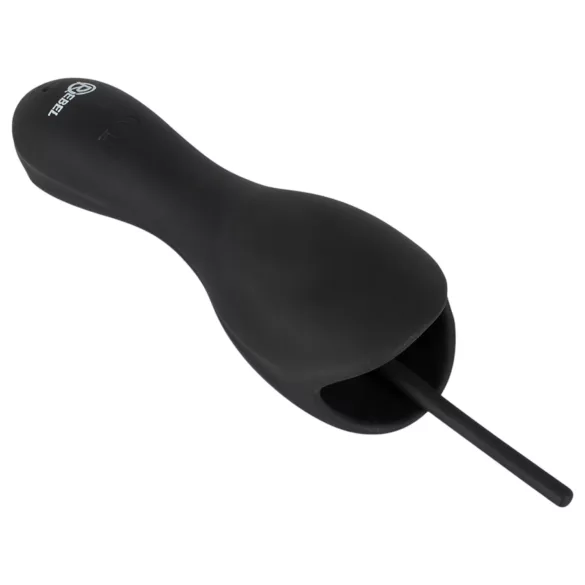 Rebel - penistopvibrator met dilator - zwart
