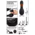 Rebel - penistopvibrator met dilator - zwart