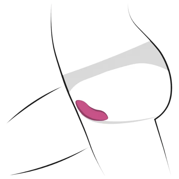 Svakom Edeny - App-gestuurde slipvibrator (paars)