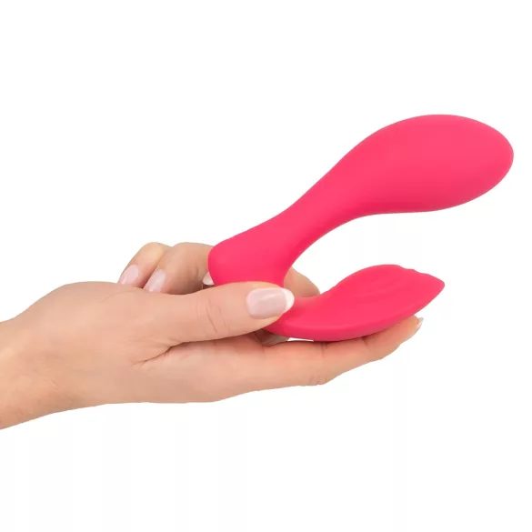 SMILE - vibrerende slip - draadloze oplaadbare 2-in-1 vibrator - roze