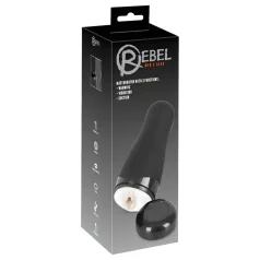   Rebel - masturbator kunstvagina - oplaadbaar verwarmend - 3 functies