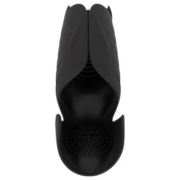 Rebel - vibrerende eikelstimulator met 3 motoren - zwart