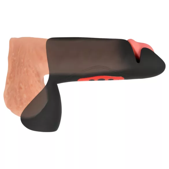 Rebel - vibrerende eikelstimulator met 3 motoren - zwart