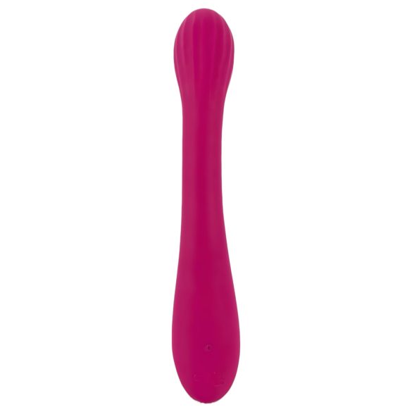 SMILE G-spot - oplaadbare, geribbelde G-spot vibrator (paars)
